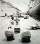 'LOADING WOOL NO1 LEE WHARF 9/11/65 Newcastle Harbour Photograph ; Archival Revival - Newcastle Hera'
