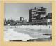 'Newcastle Beach with old Newcastle Hospital'