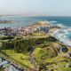 'Aerial Looking Over Newcastle'