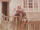 'Elizabeth (Lizzie) with eldest son Richard and baby Renee'