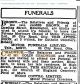 'h: Funeral Notice Daily Telegraph 11 May 1935'