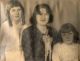 'Alice Rubina HUMPHRIES with her daughters Betty and Ethel'