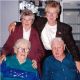 'Edna Mills nee Jones, Joy O`Hara nee Mills & Shirley Mason nee Mills & John Mason'
