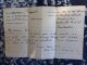 'Telegram to Vic from his mother during WW2'