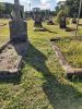 'h: shadow from lot 5 over lot 6( grave of James KEARNS)'