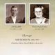 'Marriage John Mills and Florence May Pouton 1942'