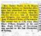 'Second Marriage of Charles Henry MORRISON in 1923'
