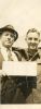'Edward Morrison with Vic Kearns on his return from WW2 POW'