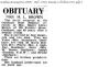 'h: Obituary Oct 1952'